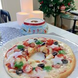 ☆★☆クリスマス リースピザ☆★☆